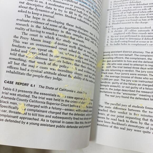 Psychology and Criminal Justice Hardcover 1981 Katherine Elliso Robert Buckhout - Picture 9 of 11